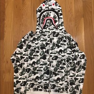 Bape full zip up